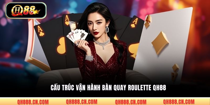 Cấu trúc vận hành bàn quay Roulette QH88